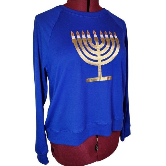 Philosophy Apparel Hanukkah Menorah Sweater (size L) - Picture 7 of 7